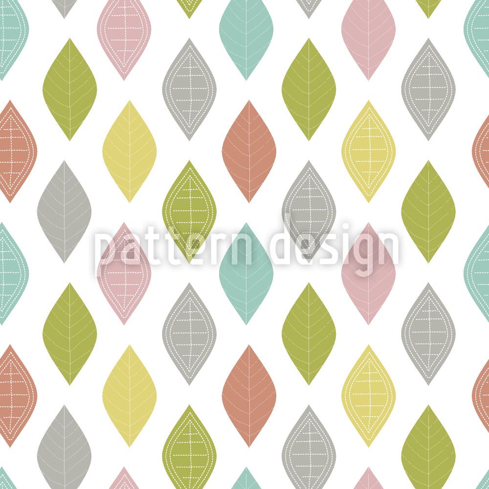 patterned-wallpaper-leaves-in-order