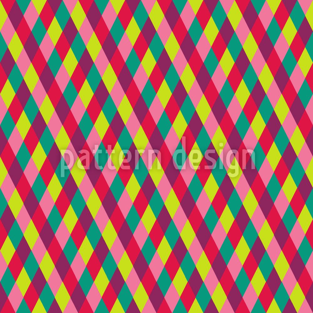 patterned-wallpaper-circus-diamonds