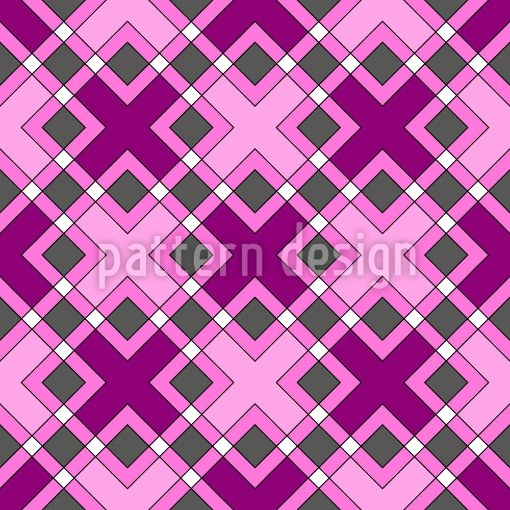 patterned-wallpaper-crossing-squares