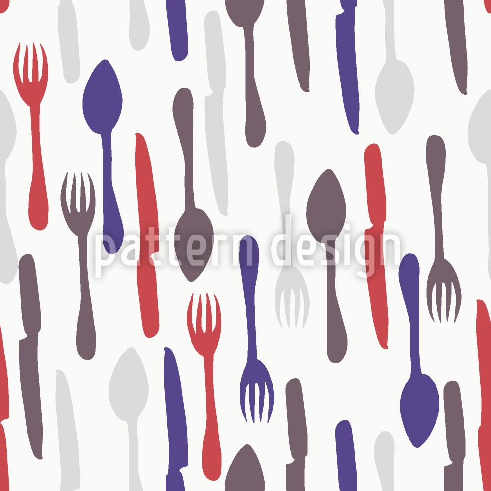 patterned-wallpaper-kitchen-cutlery