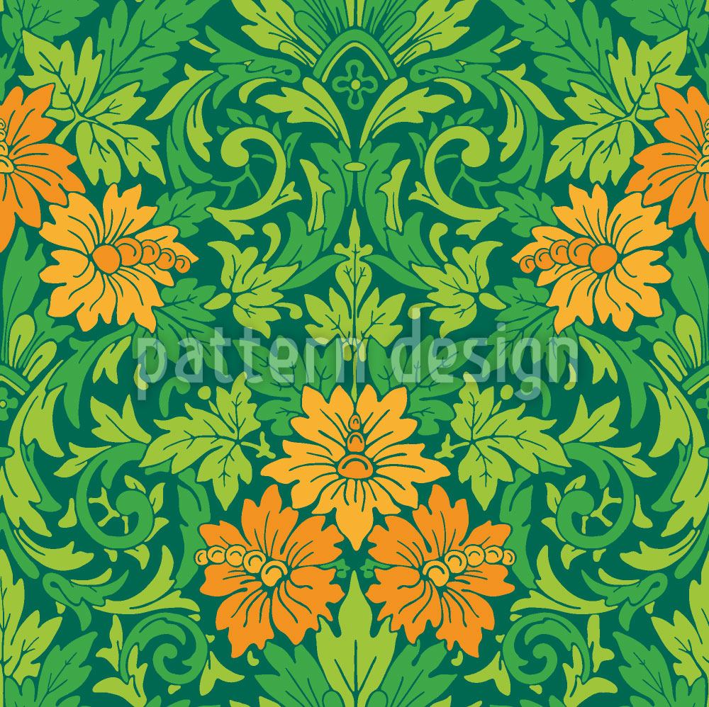 patterned-wallpaper-the-impressive-garden