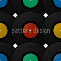 patterned-wallpaper-record-disk