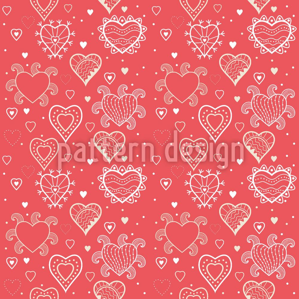 patterned-wallpaper-romance-with-hearts