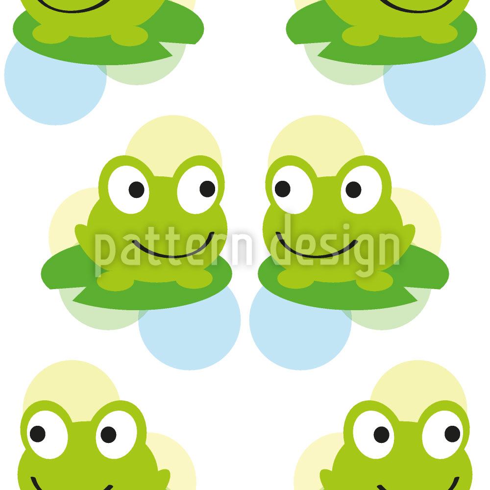 patterned-wallpaper-twin-frogs