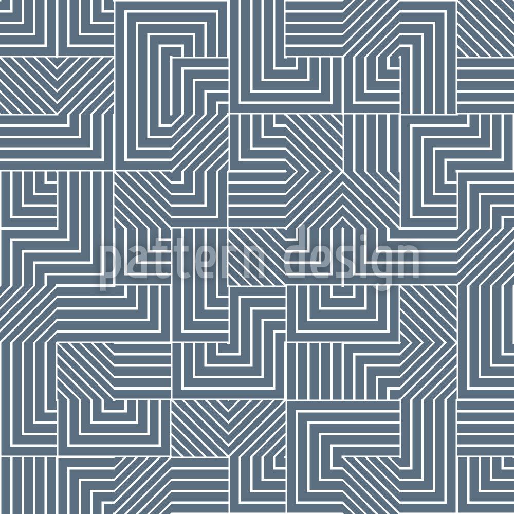 patterned-wallpaper-geometric-maze