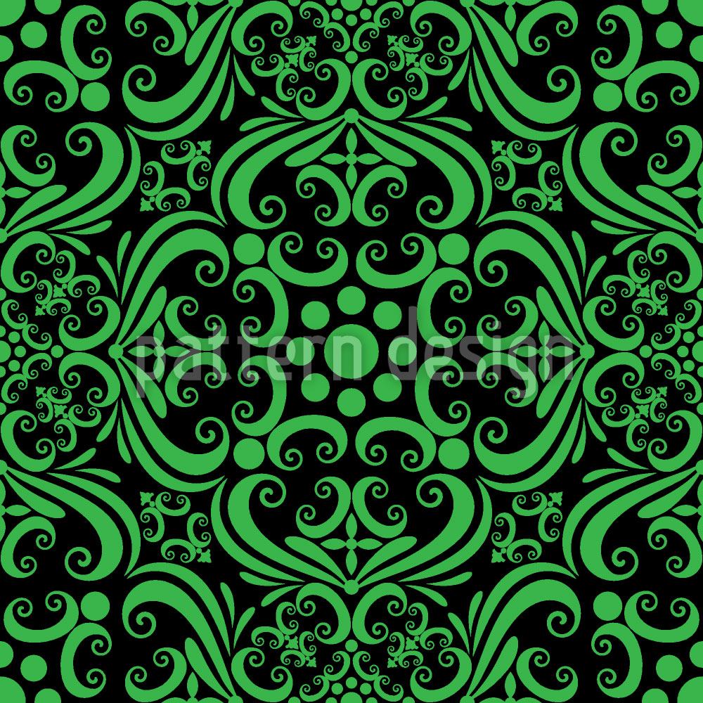 patterned-wallpaper-green-romance