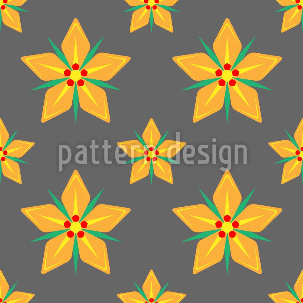 patterned-wallpaper-starflowers