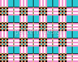 patterned-wallpaper-tartan-in-miami