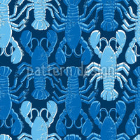 patterned-wallpaper-blue-lobster