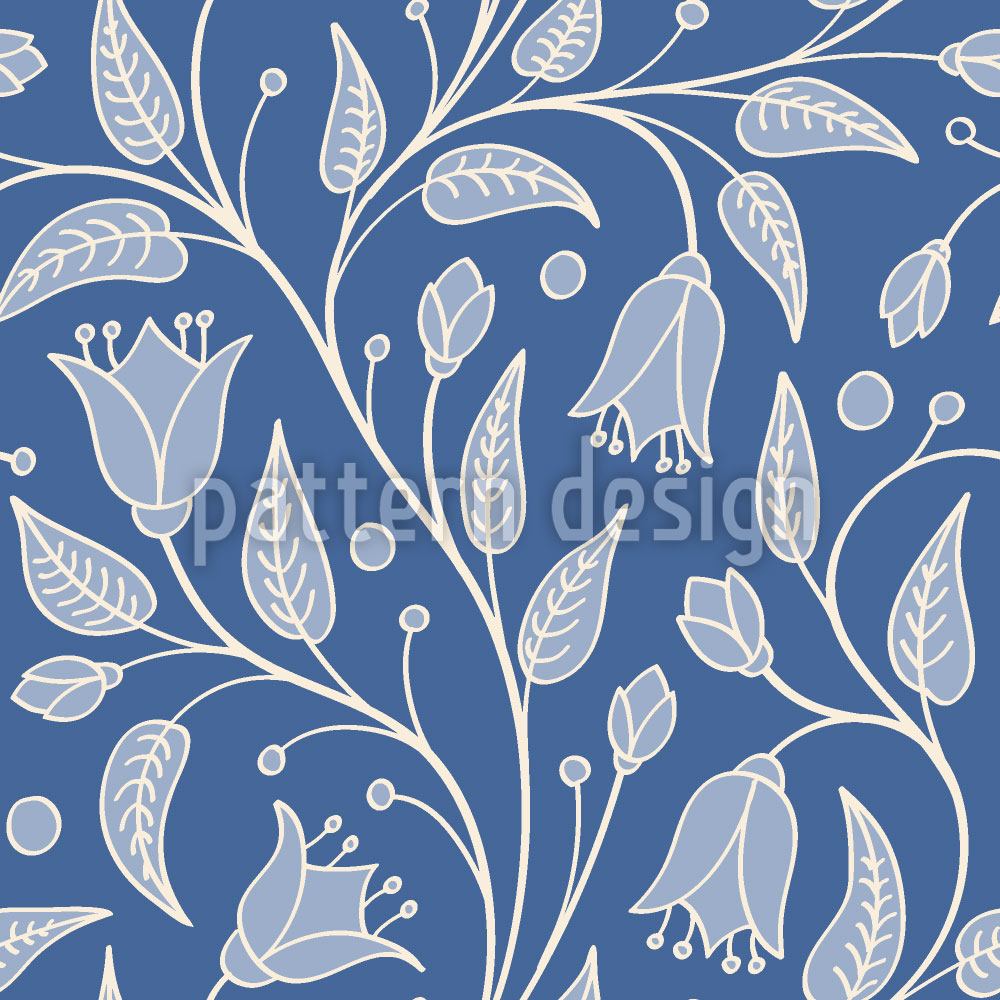 patterned-wallpaper-bluebells-fantasy