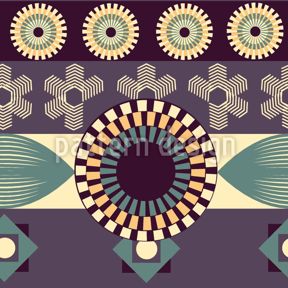 patterned-wallpaper-vintage-geometry