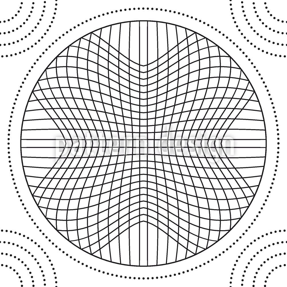 patterned-wallpaper-in-the-circle-grid