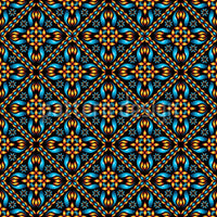 patterned-wallpaper-orange-and-blue