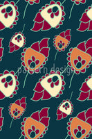 patterned-wallpaper-cute-flower-fantasy