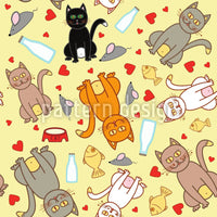 patterned-wallpaper-we-love-cats