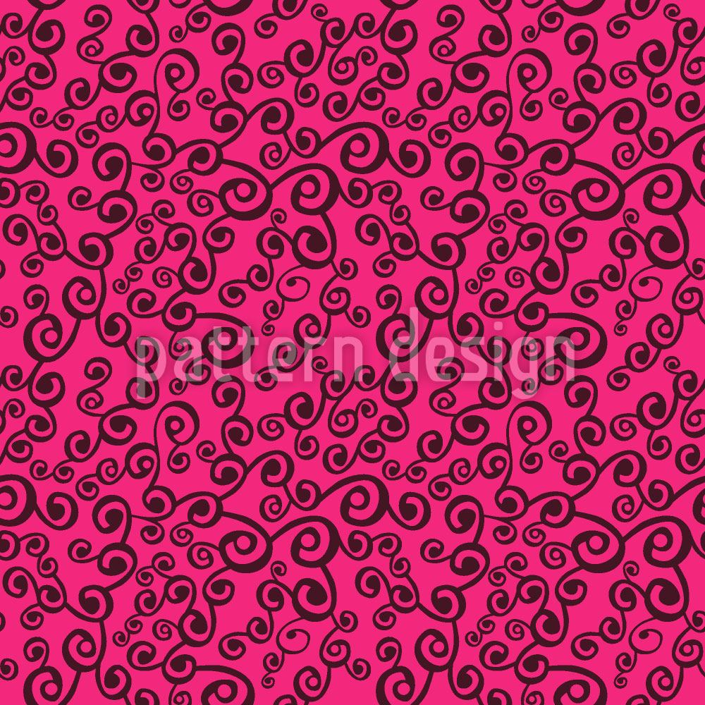 patterned-wallpaper-swirly-tendrillars