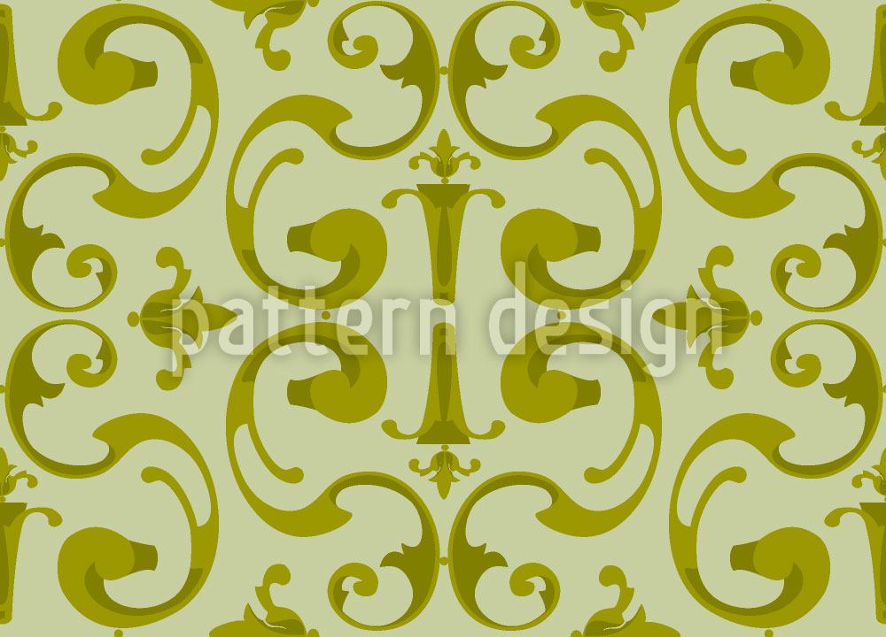 patterned-wallpaper-baroque-volutes