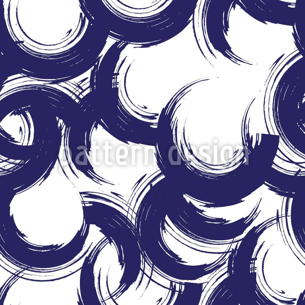 patterned-wallpaper-lively-painted-circles