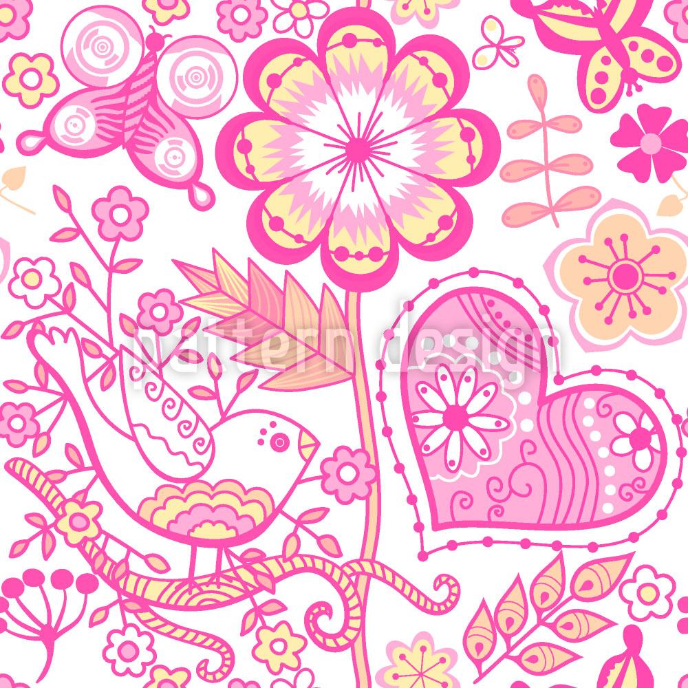 patterned-wallpaper-garden-of-sweet-romance