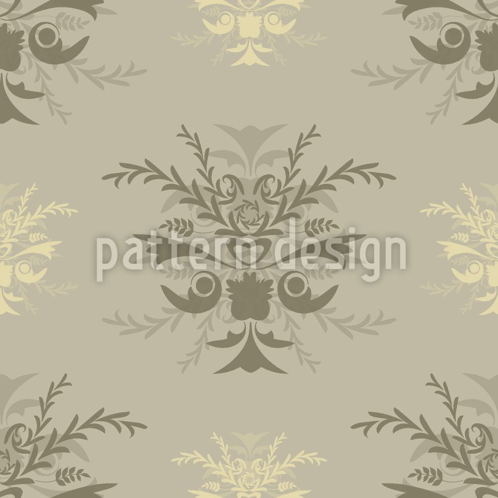 patterned-wallpaper-bouquet-floral