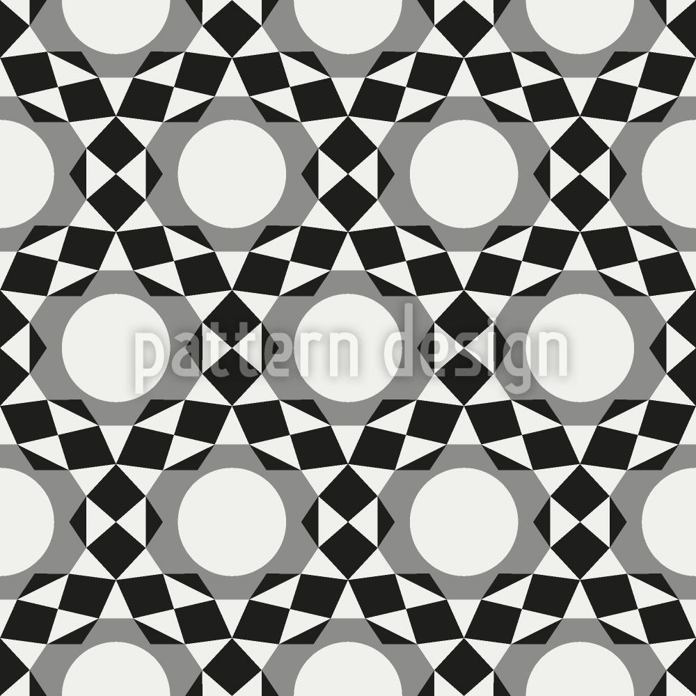 patterned-wallpaper-circles-become-stars