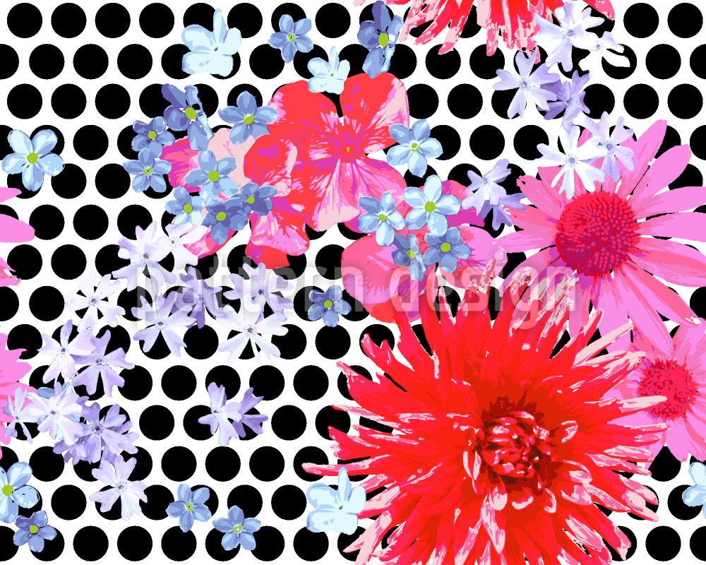 patterned-wallpaper-scattered-flowers-avantgarde