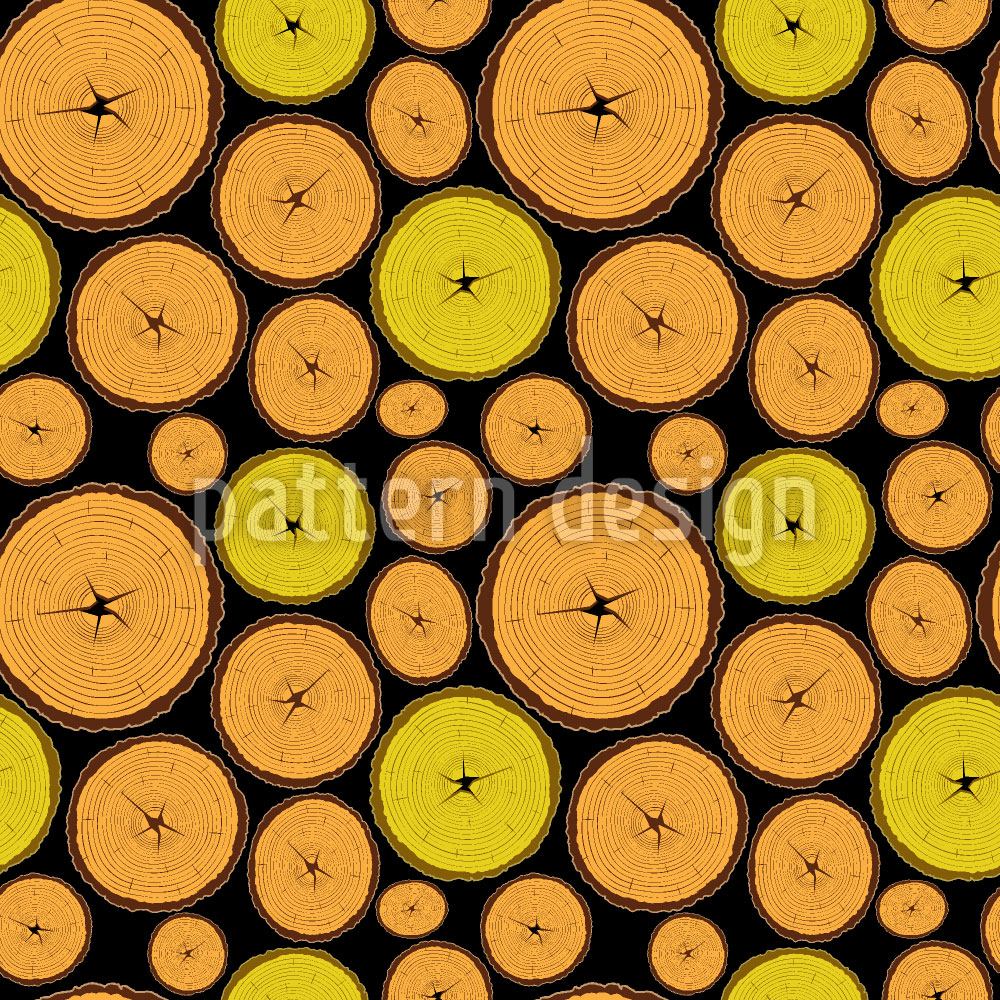 patterned-wallpaper-wood-slices