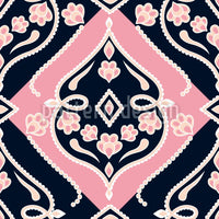 patterned-wallpaper-folkloria-rose