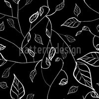 patterned-wallpaper-at-night-in-leafy-forest