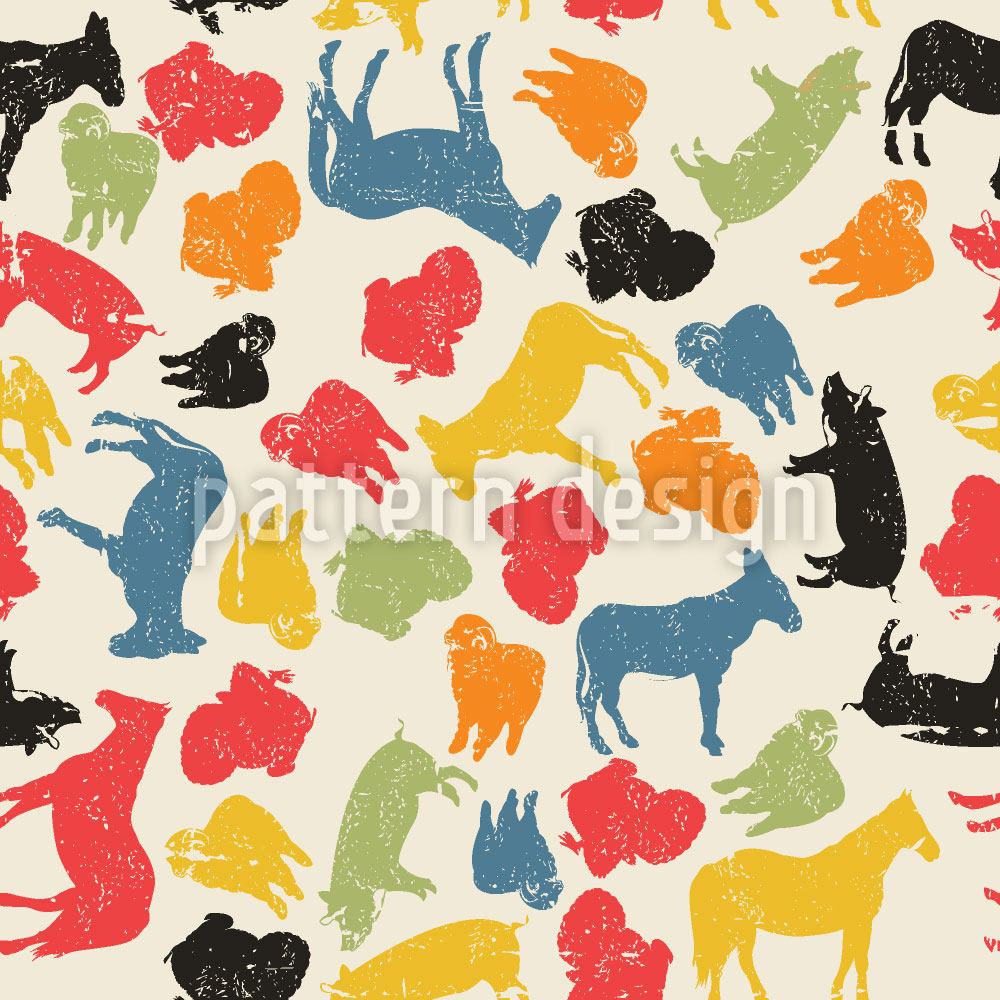 patterned-wallpaper-animals-on-our-farm