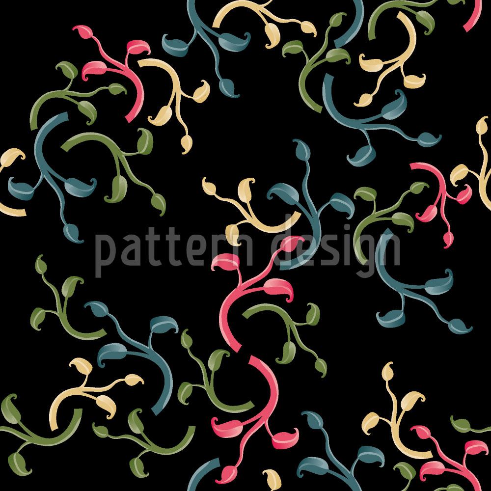 patterned-wallpaper-flower-choral