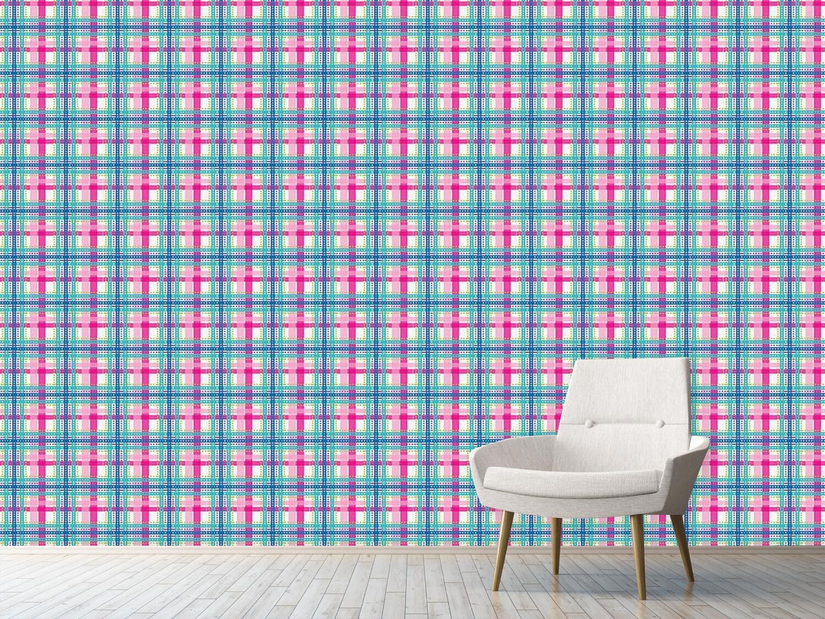 patterned-wallpaper-bright-tartan