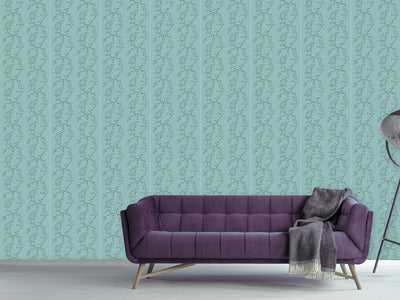 patterned-wallpaper-cinderella-blue