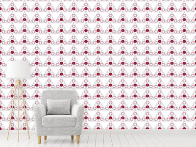 patterned-wallpaper-triple-dot-red