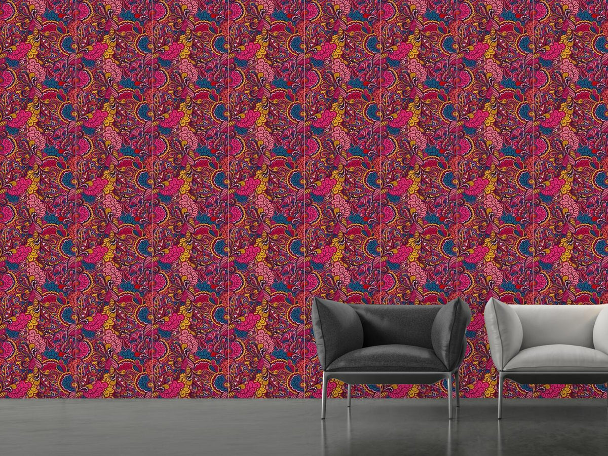 patterned-wallpaper-the-land-of-neon-fantasy