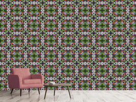 patterned-wallpaper-tribal-kaleidoscope