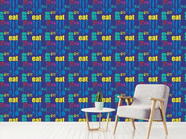 patterned-wallpaper-eat-and-enjoy