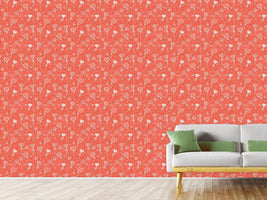 patterned-wallpaper-heart-flower-fantasy