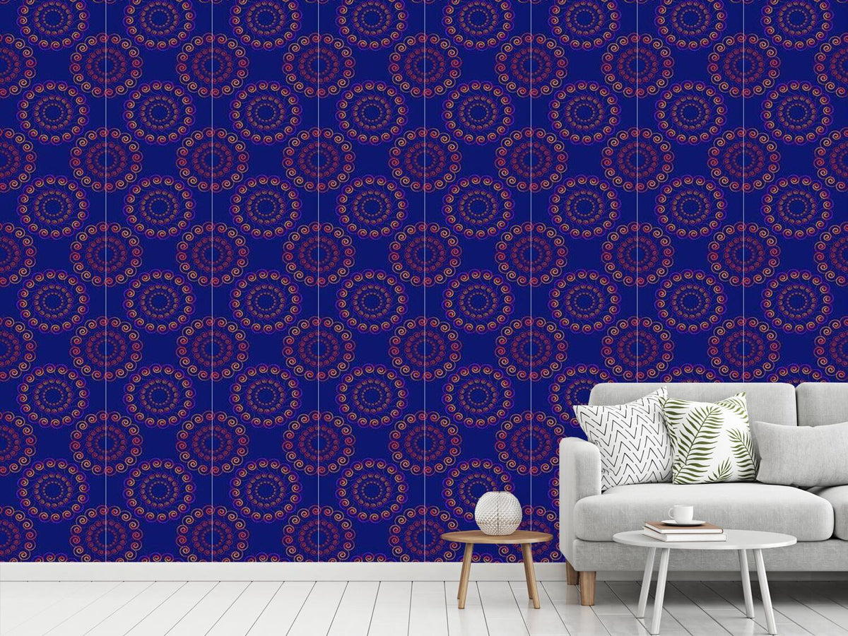 patterned-wallpaper-swirly-blue