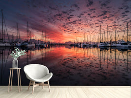 photo-wallpaper-evening-mood-in-the-harbor