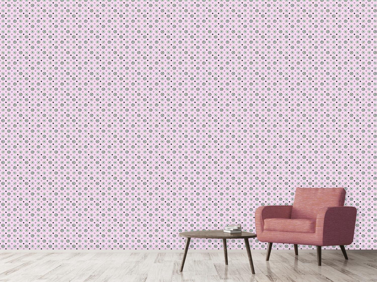 patterned-wallpaper-circles-and-dots