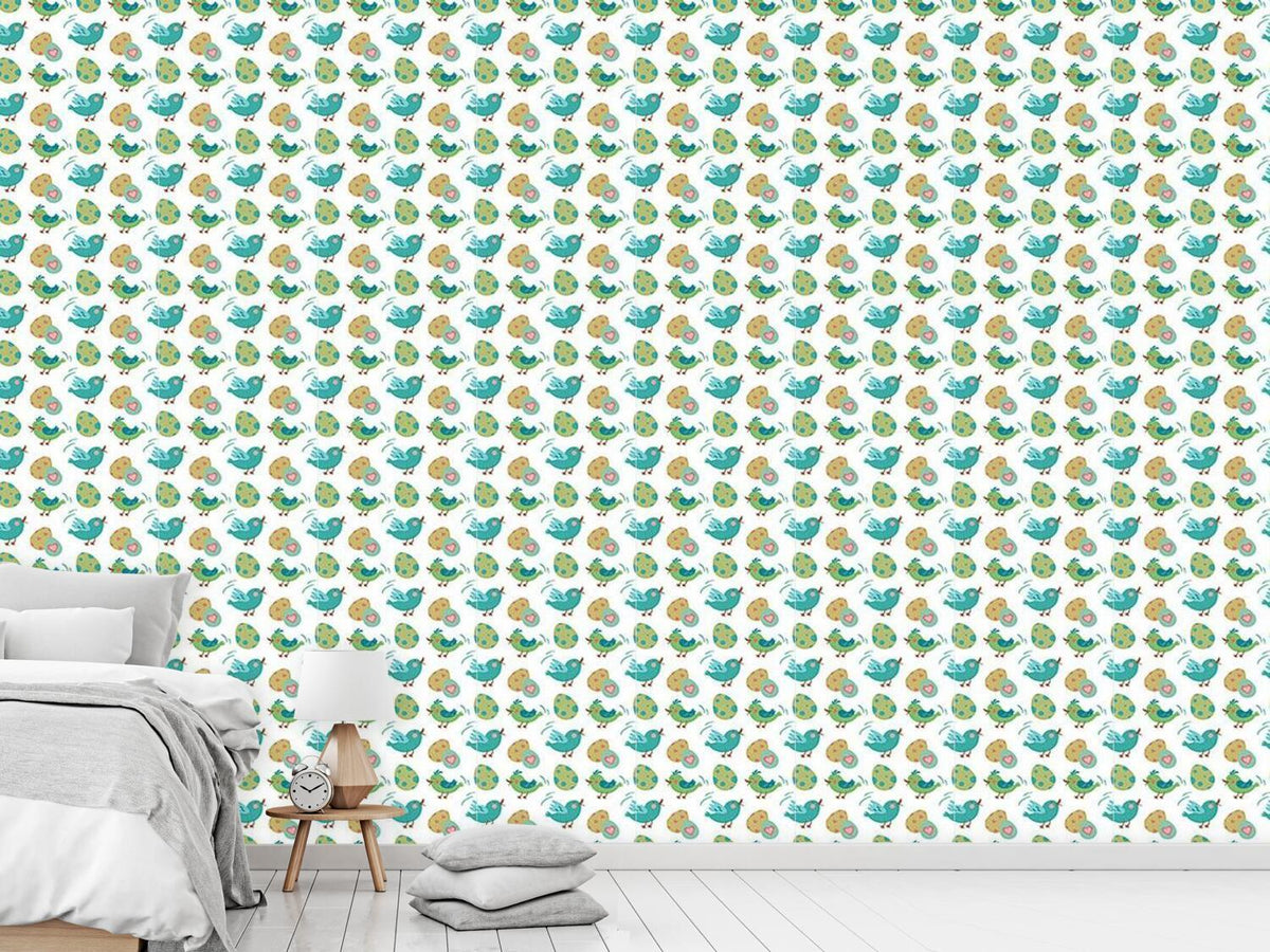 patterned-wallpaper-sweet-easter-eggs-and-birds