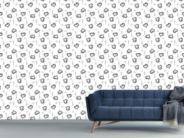 patterned-wallpaper-melting-hearts