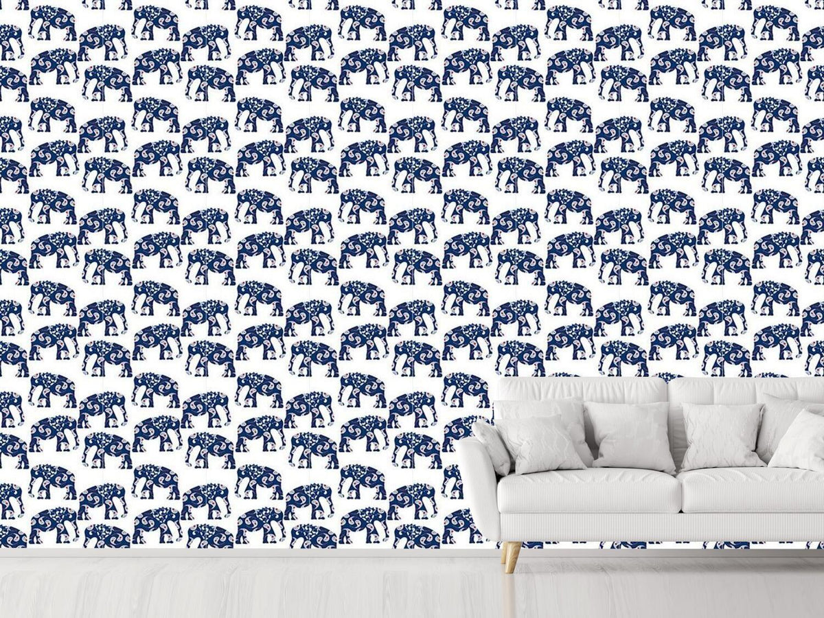 patterned-wallpaper-patchwork-elephant