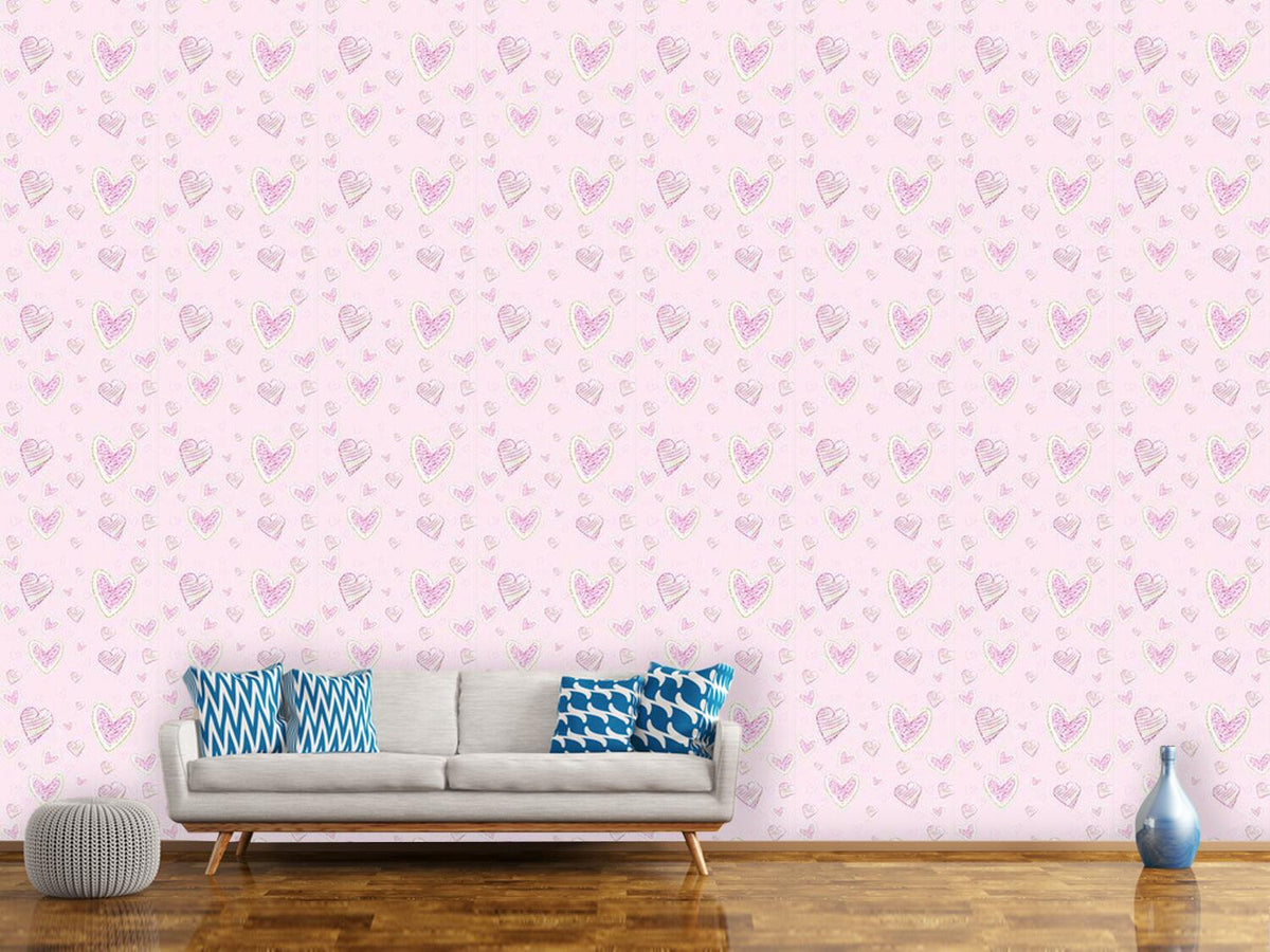 patterned-wallpaper-we-draw-hearts