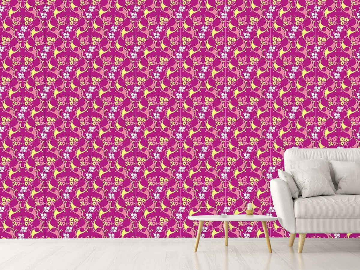 patterned-wallpaper-when-the-buds-bloom