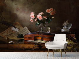 photo-wallpaper-still-life-with-violin-and-roses