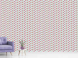 patterned-wallpaper-flowers-and-ladybugs