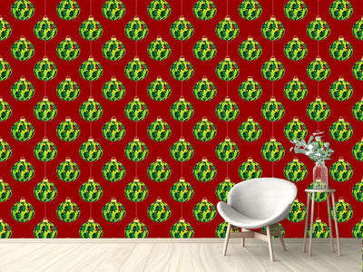 patterned-wallpaper-fir-christmas-baubles