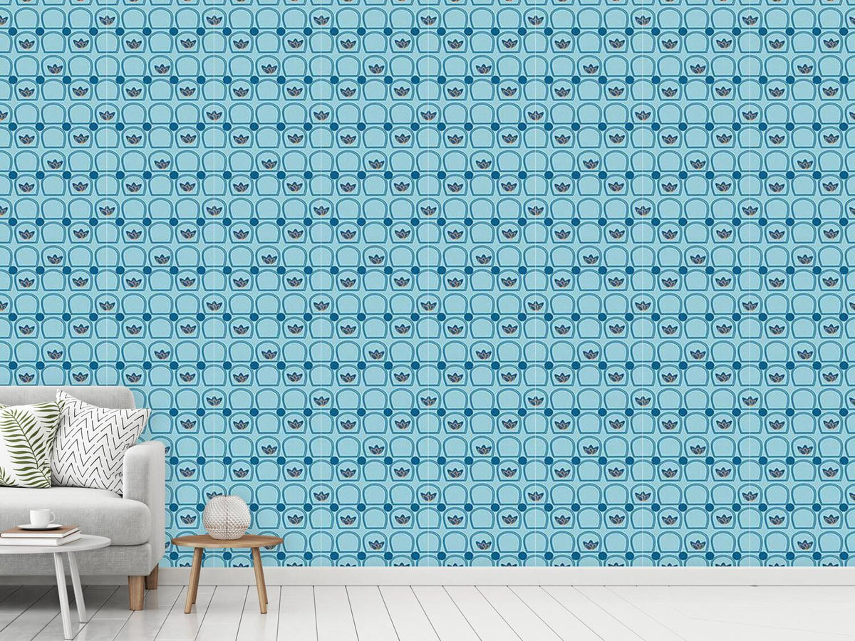 patterned-wallpaper-the-castle-of-the-flower-fairy